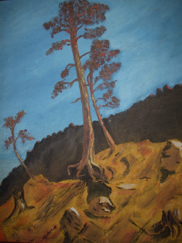 Pušis ( pagal dailininką A. Kuindži )