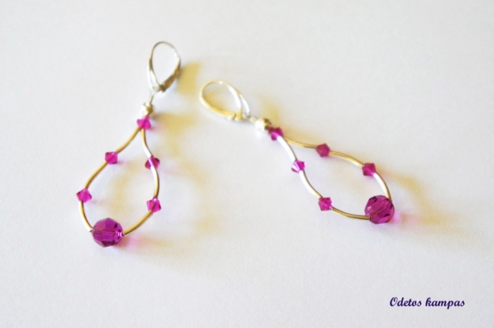 Earrings youthful evening