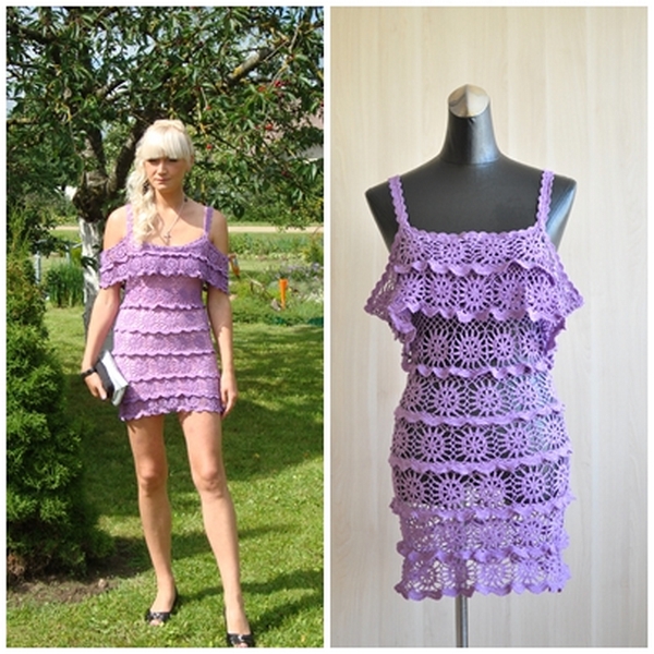 Purple dress picture no. 2