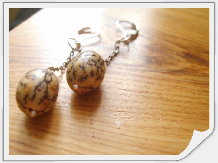 Earrings " Nuts " picture no. 2
