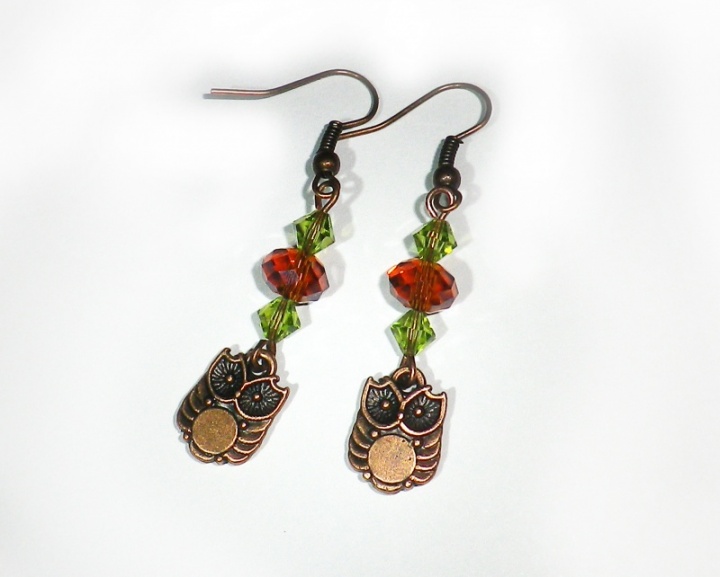 10th Earrings owlet