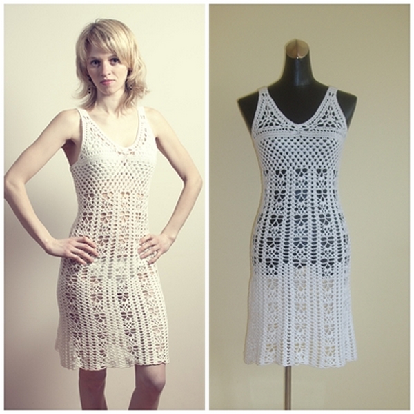 Crocheted summer dress picture no. 2