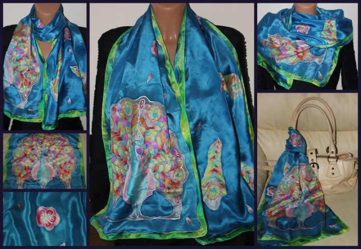 Peacock silk Party
