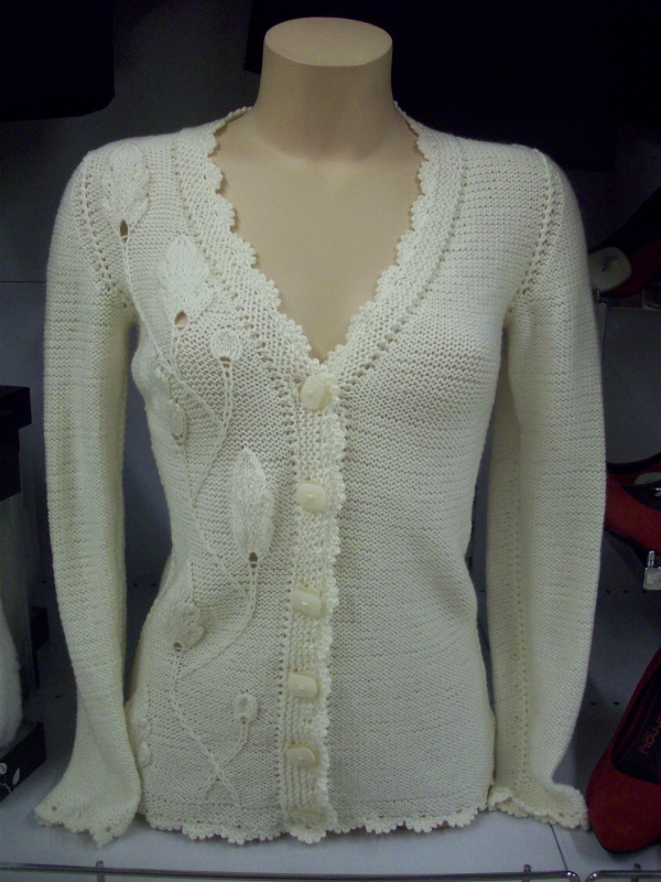 Sweater " oak leaves "