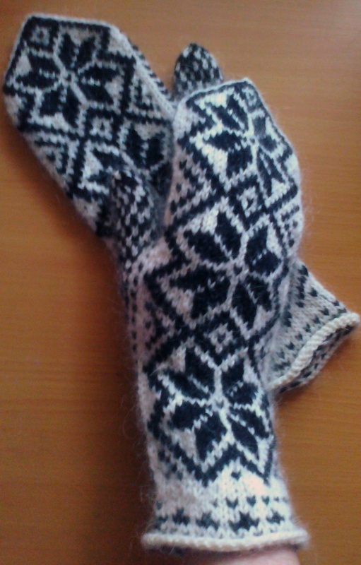 gloves in alpaca