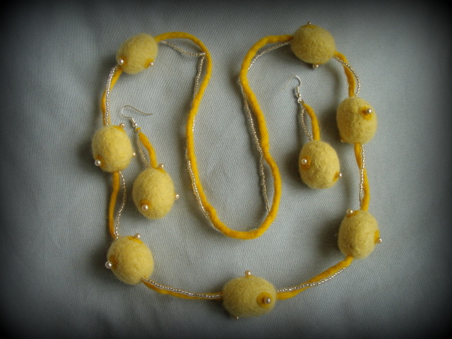 Necklaces " Lemon "