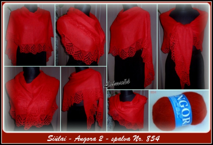 Red shawl