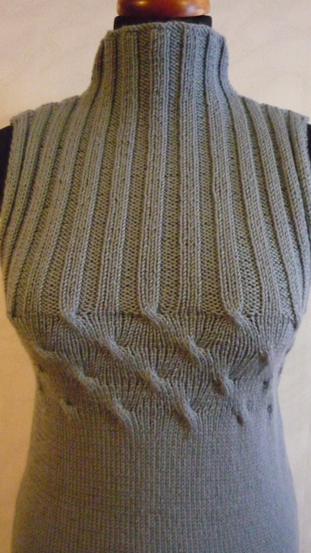 gray sleeveless dress picture no. 2