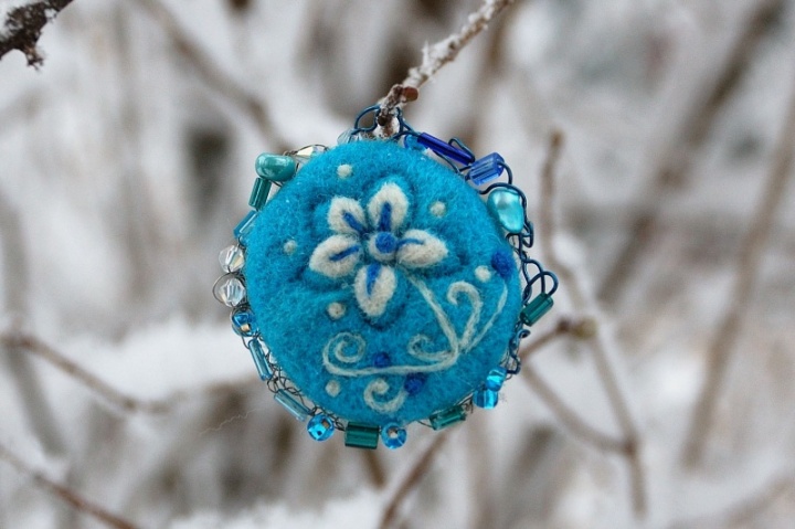 Ice flowers