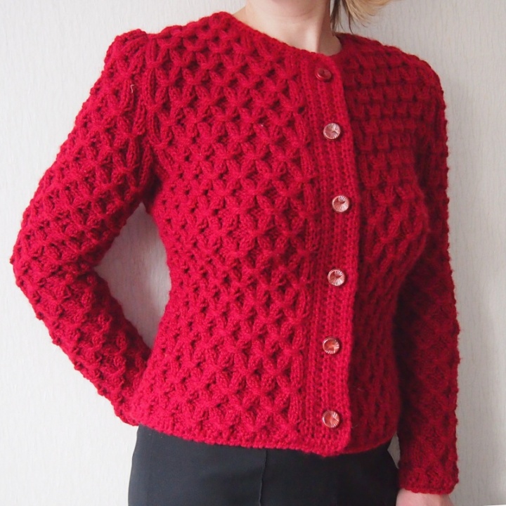 Burgundy sweater