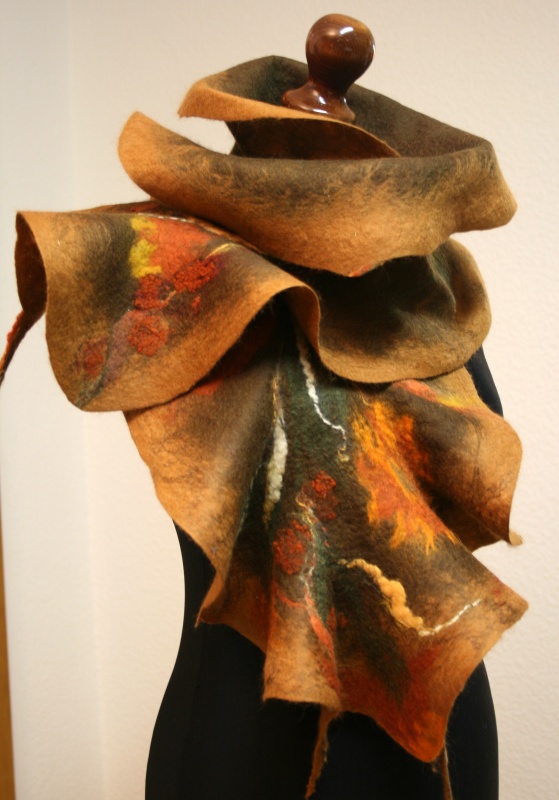 Scarves " autumnal flowers -Dovilei " picture no. 2