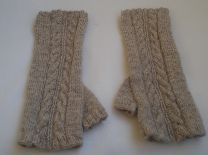 Woolen wristlets