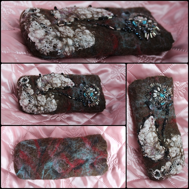 Belt Case " A mysterious flower & quot ;. picture no. 3