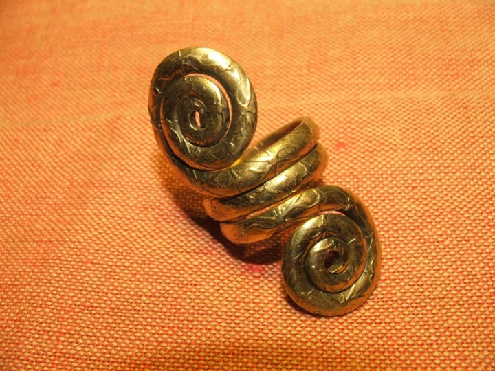 Žalvarinis žiedas Nr. 3