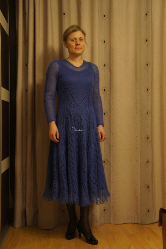 knitted dress mocherine