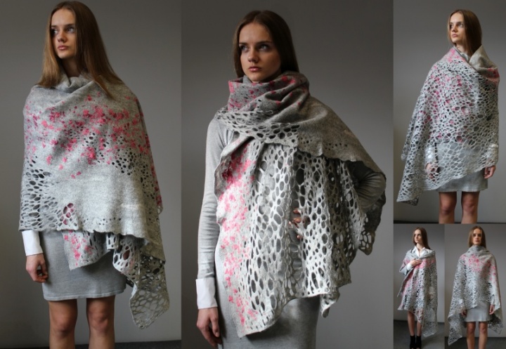Felt party " Fog litter "