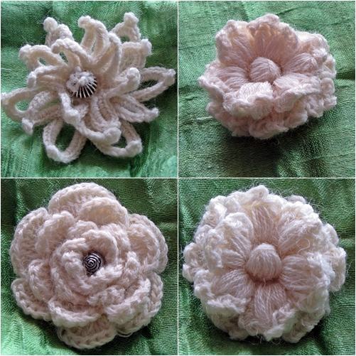 White brooch