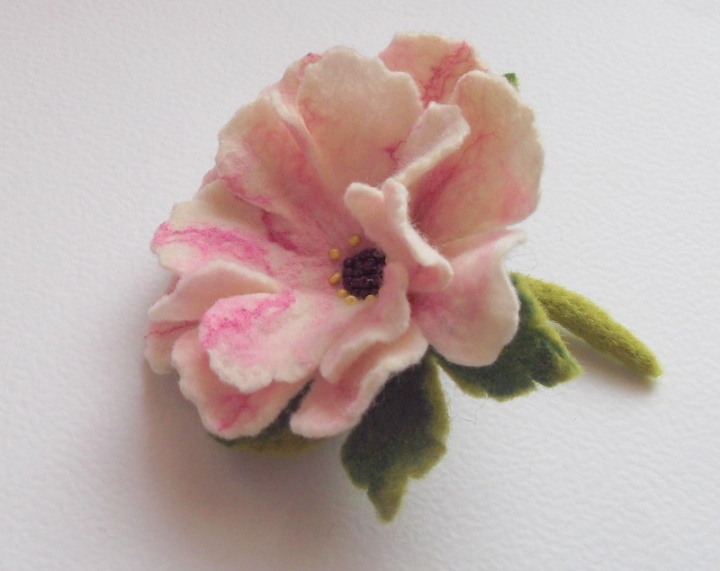 Pink with stalk