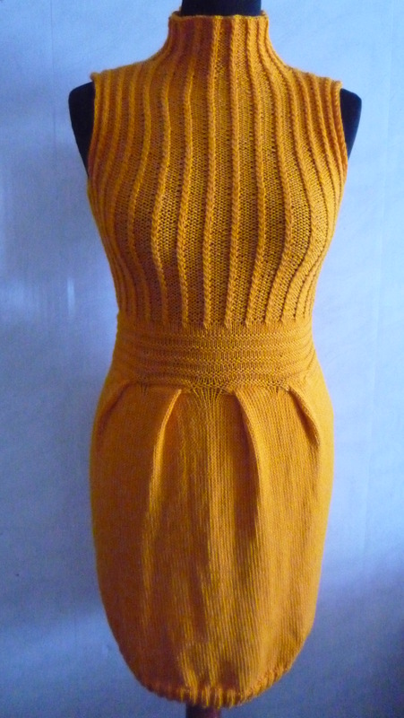 Bright yellow dress