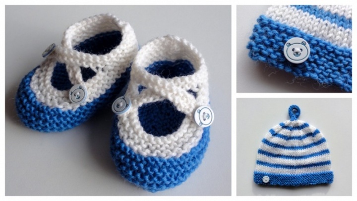 Shoes and neonatal kepurytė