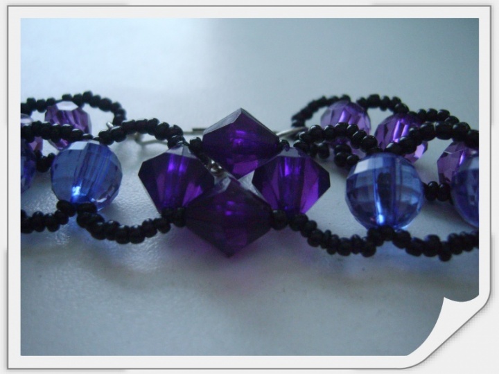 Blue bracelet} picture no. 3