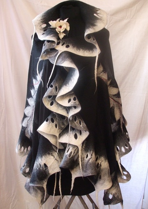 Coated with black-and-white party picture no. 2