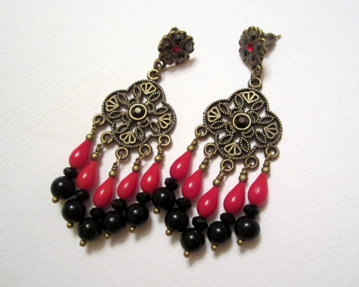 Earrings " Carmen " picture no. 2