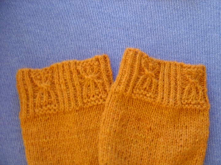 Knitted socks