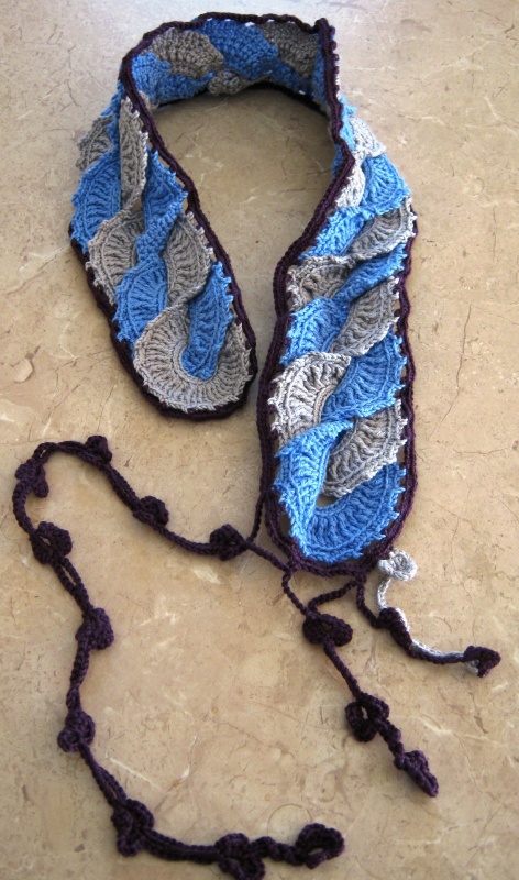 Scarf " Rings "