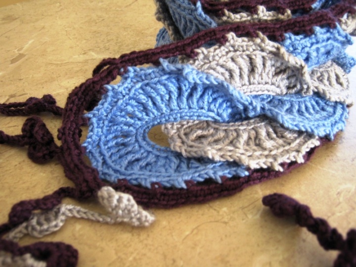 Scarf " Rings " picture no. 3