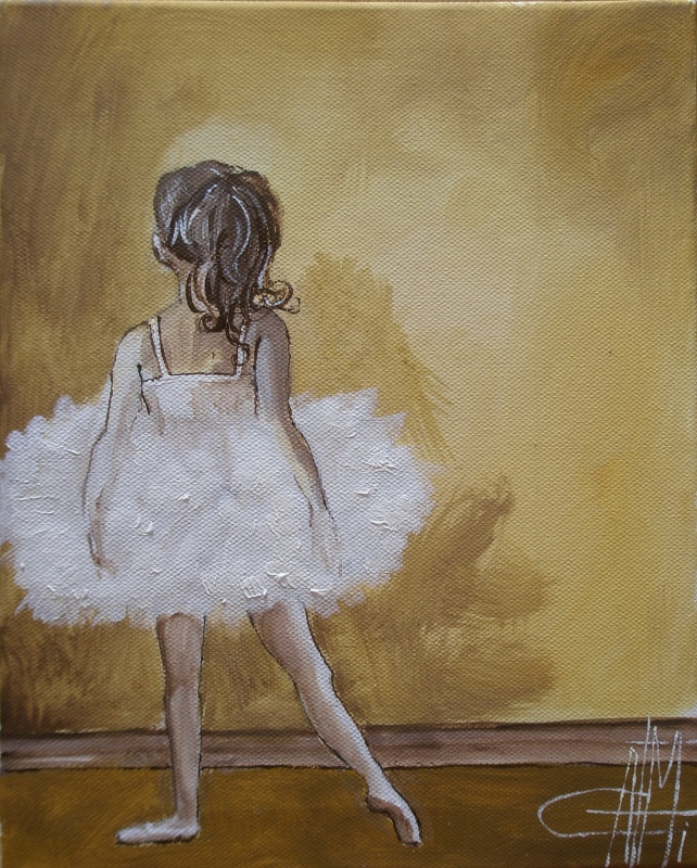 Mazoji ballerina