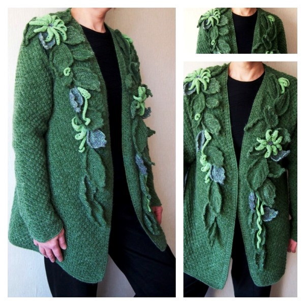 Green sweater