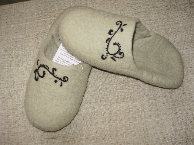 Slippers " Forest Grandma "