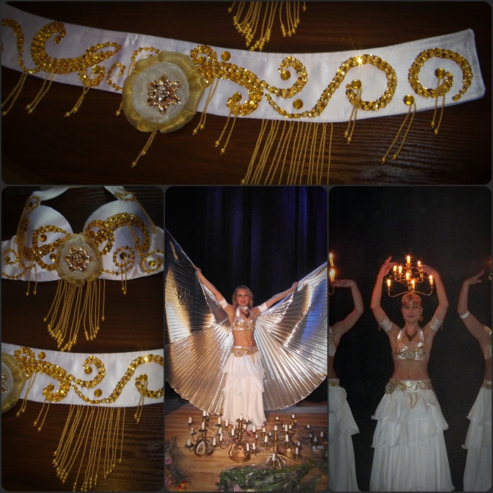 Belly dance costume