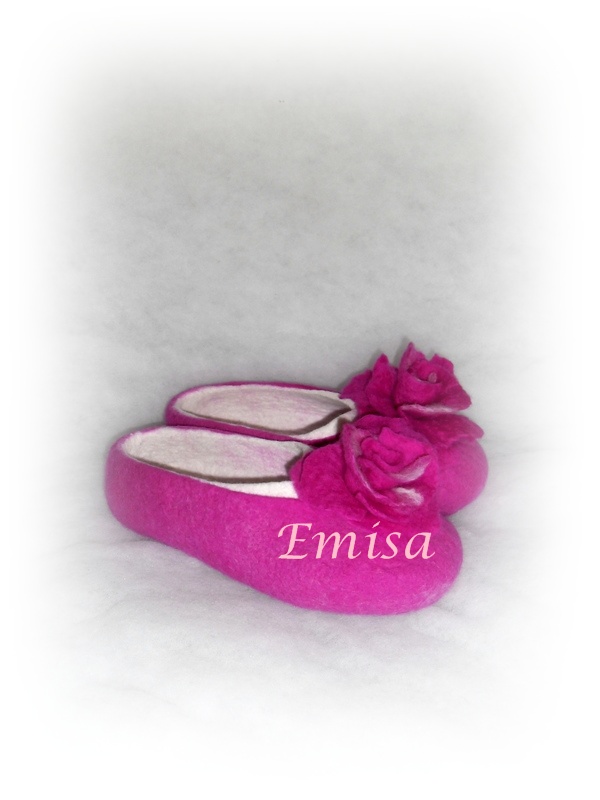 Roses in the snow