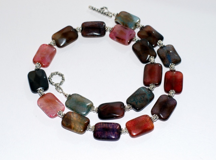 Agate necklace