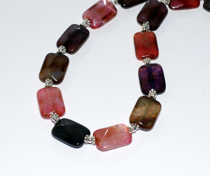 Agate necklace picture no. 3
