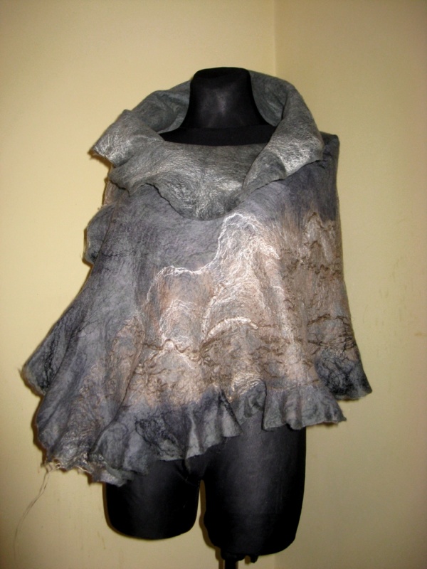 Gray cloak