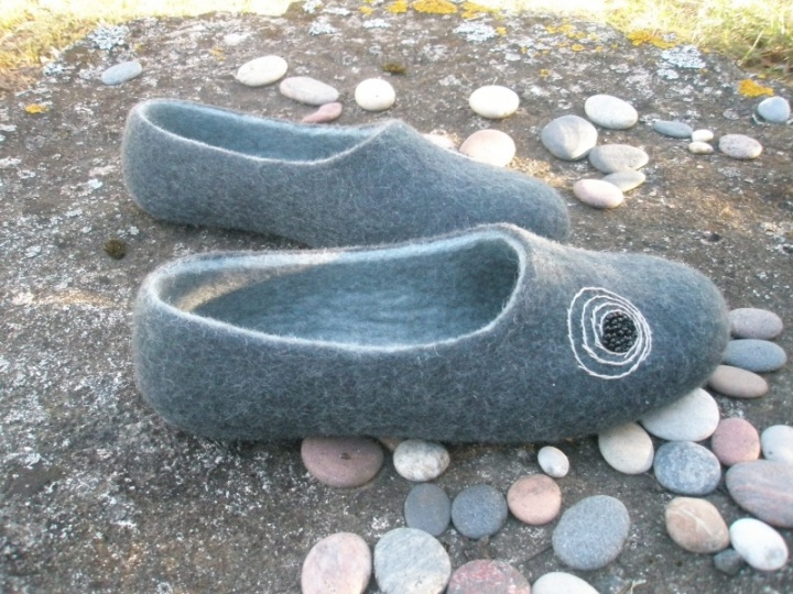 metallic sandals