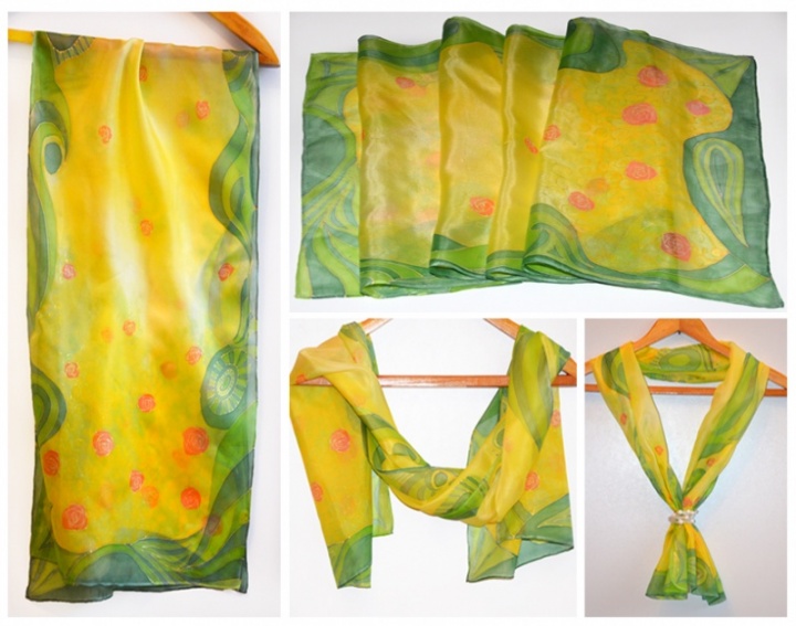 Silk scarf