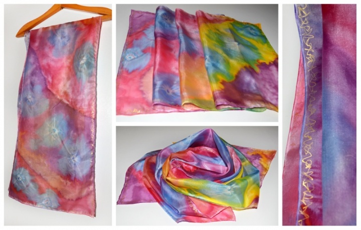 Silk scarf