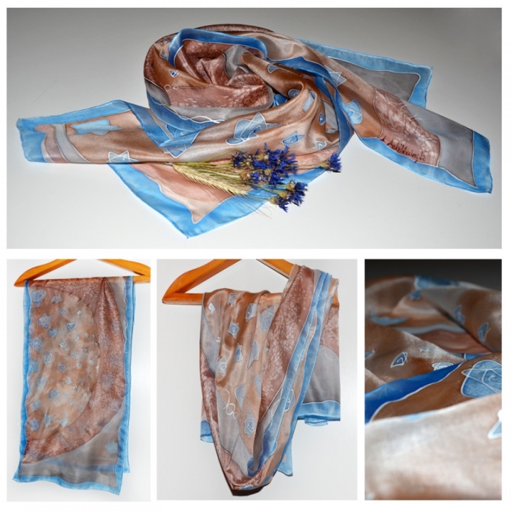 Silk scarf