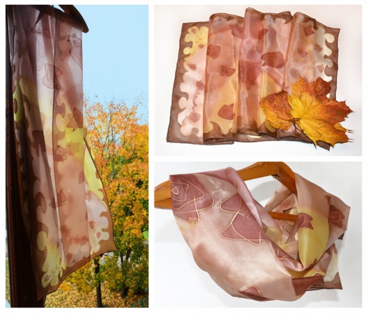 Silk scarf