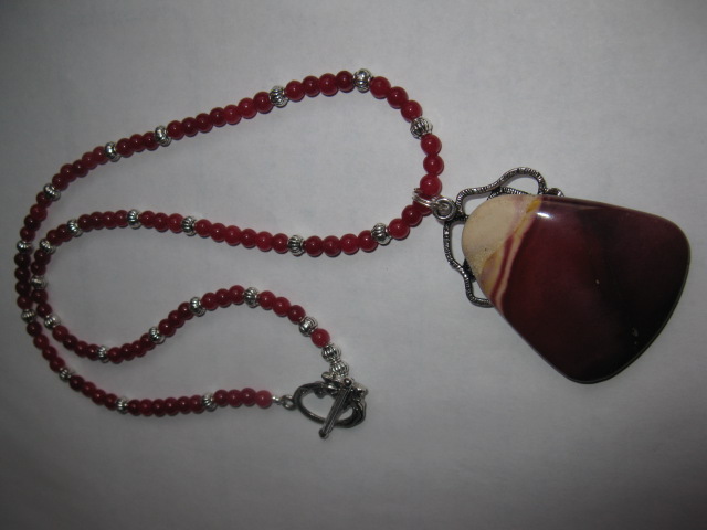 Agate necklace