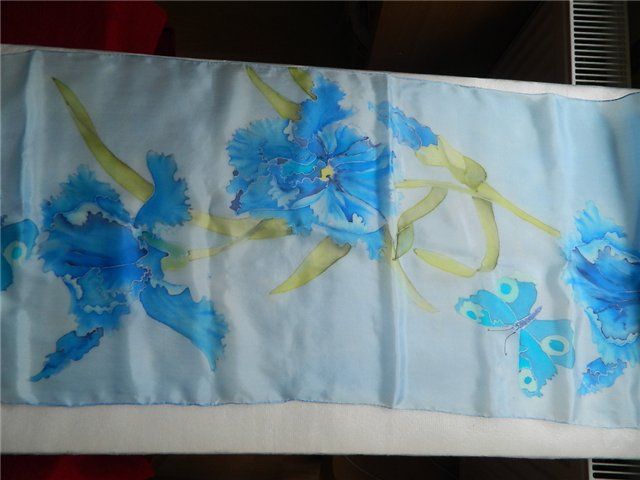 Blue irises