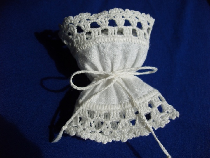 Baptismal cloak and candle decoration picture no. 2