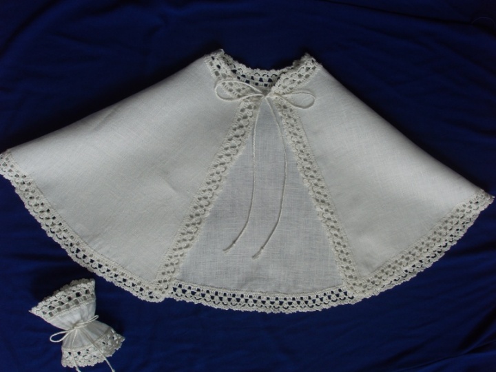 Baptismal cloak and candle decoration picture no. 3