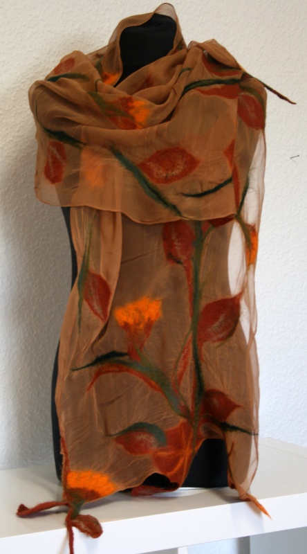 Silk party " Tagetes / 2 "