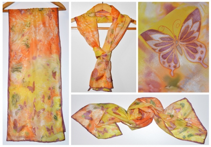 Silk scarf