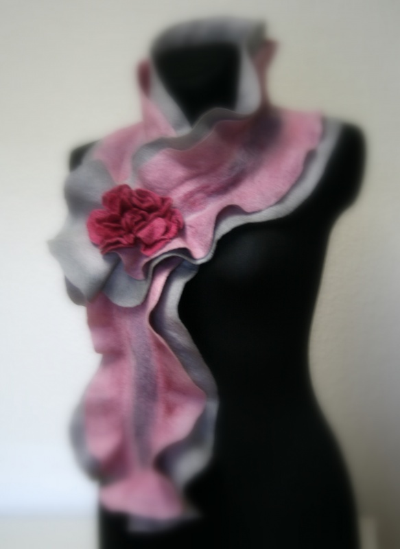 Scarf " Two-color " picture no. 3